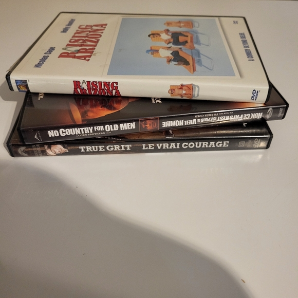 Coen Brothers DVD Movies Lot No Country for Old Men/True Grit/Raising Arizona - Picture 7 of 7